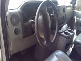 2013 FORD VAN E150, WHITE,  4.6L, 2WD. F26399